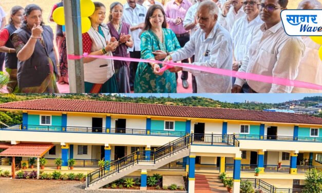 लोटे येथील नूतन प्राथमिक विद्यामंदिर व शिशुविहारच्या नूतन इमारतीचे दिमाखात उद्घाटन!