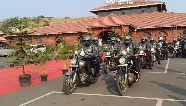 पेणमध्ये राष्ट्रीय एकता रॅलीचे स्वागत; ५७ पोलीस मोटारसायकलस्वारांचा सहभाग…