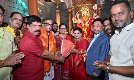 खासदार नारायण राणे, नीलमताई राणे यांच्या उपस्थितीत महाआरती संपन्न…