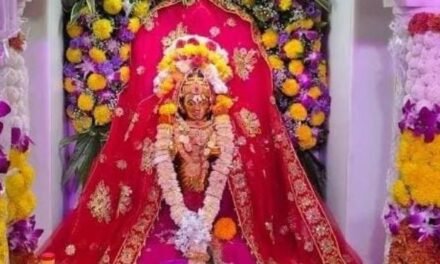 तुरंबव येथील शारदादेवी मंदिर येथे नवरात्रोत्सवाची जय्यत तयारी…