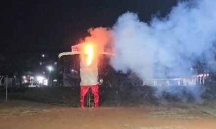 खेडमध्ये विजयादशमीला रावण दहन सोहळा उत्साहात…!