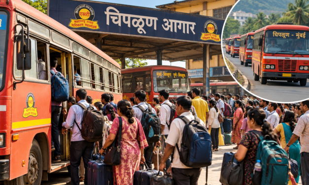 चिपळूण आगाराला ६८.७२ लाखांचे उत्पन्न..