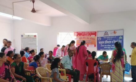 परशुराम रुग्णालय यांच्याकडून आयोजित आरोग्य शिबिरास उस्फुर्त प्रतिसाद…