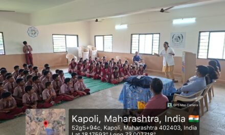 श्रीवर्धनमधील शालेय विद्यार्थ्यांना मिळालं जीवनरक्षक ‘CPR’चं प्रत्यक्ष प्रशिक्षण!