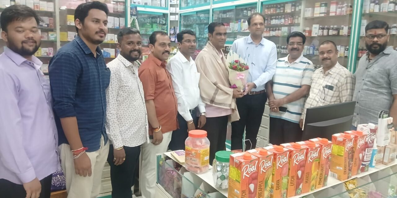 निहार गुढेकर यांचा डॉ. प्रणव शामराज यांच्या हस्ते सन्मान…