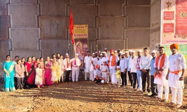 श्री शिवप्रतिष्ठान हिंदुस्थान, लांजा यांच्या वतीने श्री दुर्गामाता दौडीचे आयोजन..