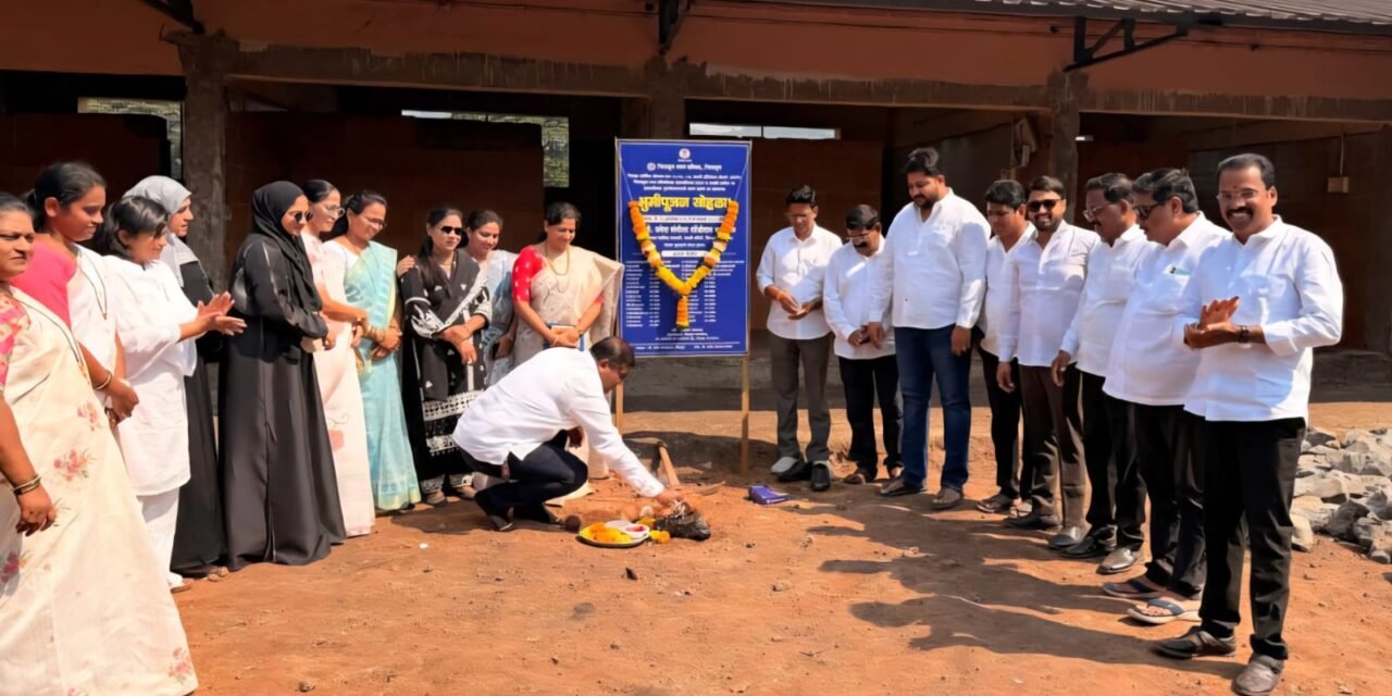 चिपळूण नगर परिषदेच्या मटण व मच्छी मार्केट भूमिपूजन सोहळा उत्साहात संपन्न!