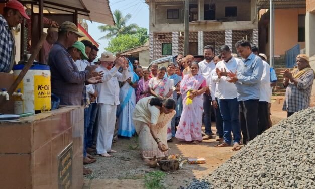 टाकेडे येथे ६० लाखांच्या साकव कामाचे भूमिपूजन; मंत्री योगेश कदम यांच्या प्रयत्नांना यश…