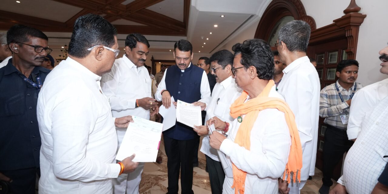रत्नागिरी जिल्ह्यातील उर्वरित सहा तालुक्यांमध्येही दुष्काळ जाहीर करण्याची आ. शेखर निकम यांची मुख्यमंत्र्यांकडे मागणी..!