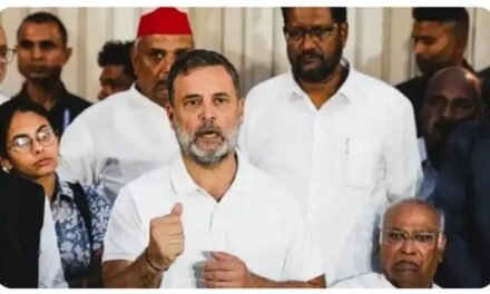 आंदोलन अंतिम लक्ष्यापर्यंत पोहोचणार’- राहुल गांधी…