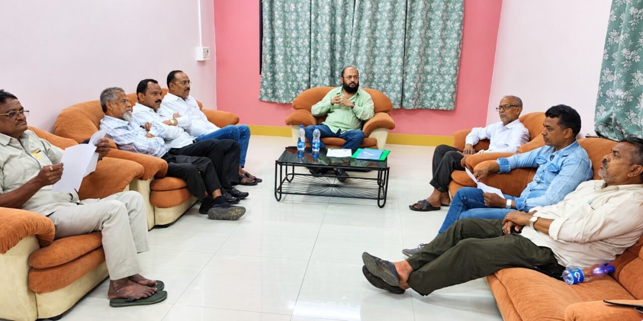 रोह्यात काँग्रेस (आय) ची आढावा बैठक संपन्न; वाढीव पाणीपट्टी, घरपट्टी, स्मार्ट मीटर इत्यादी प्रश्नांसाठी पुकारणार एल्गार…