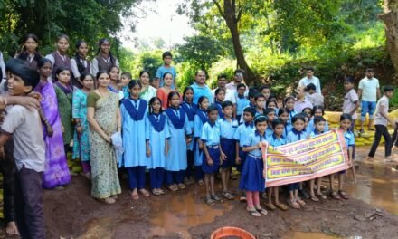 लांज्यात श्रमदानातून वनराई बंधाऱ्याची उभारणी; भूजल पातळी वाढण्यास होणार मदत…