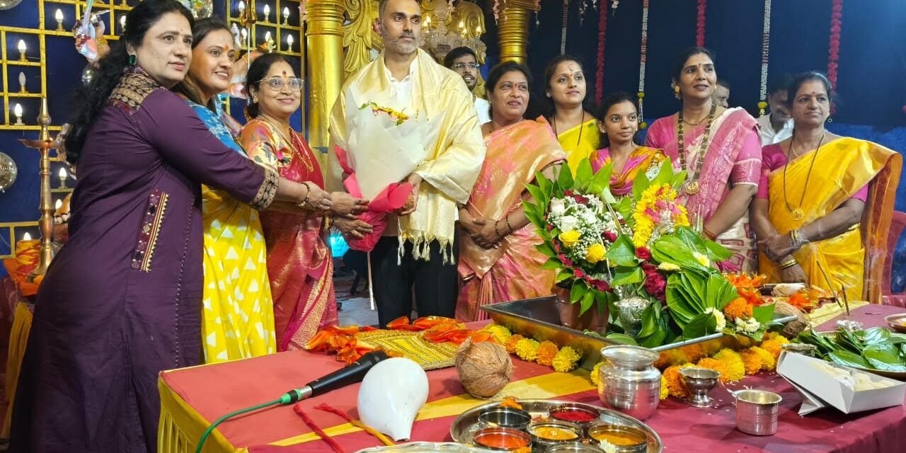 खेडच्या माऊलीच्या दर्शनासाठी गृहराज्यमंत्र्यांची उपस्थिती…!