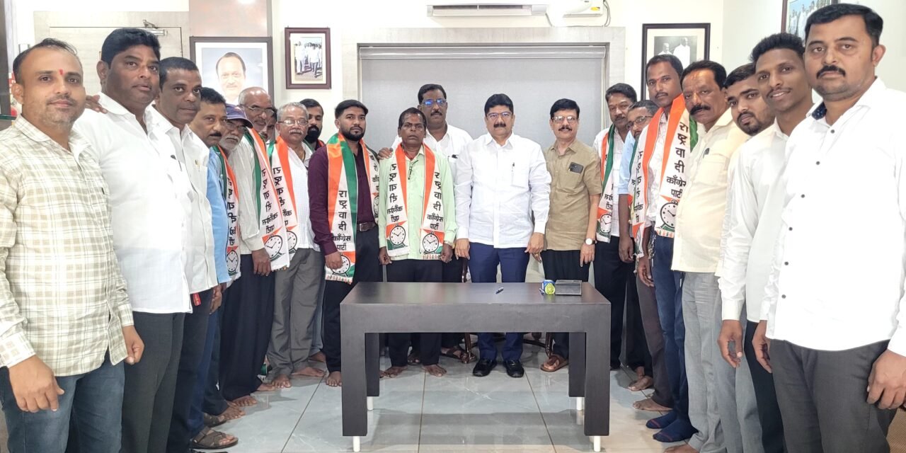 कार्यपद्धतीवरील विश्वासातून तेलीवाडी ग्रामस्थांचा आमदार शेखर निकम यांना भक्कम पाठिंबा…!