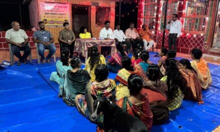 देवघर सोंडे गावांची नळपाणी पुरवठा योजना बचत गटाकडे हस्तांतरित…!