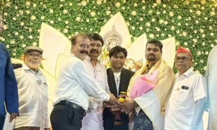 कुळवंडी-वडाचीवाडीचे सुपुत्र प्रसाद गांधी यांचा सामाजिक कार्याबद्दल गौरव…!