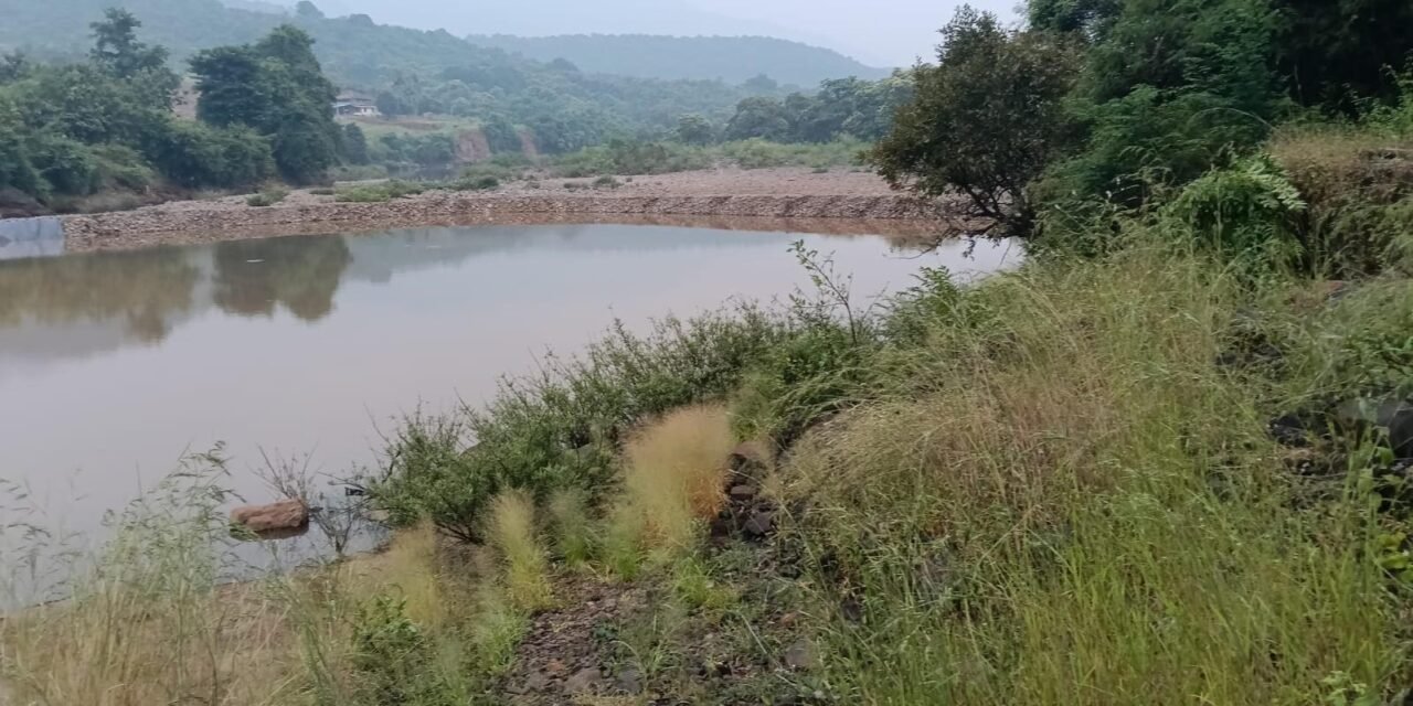 खेड तालुक्यात तीन गावांत बंधाऱ्यांची उभारणी…!