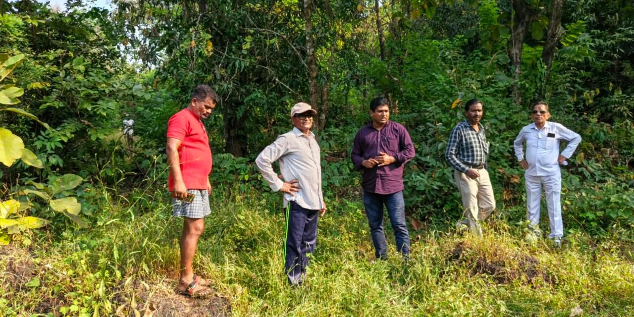 पाले बौद्धवाडीच्या स्मशानभूमीचा मार्ग होणार सुलभ; भाजपा अनुसूचित जाती मोर्चाच्या पदाधिकाऱ्यांकडून पाहणी…