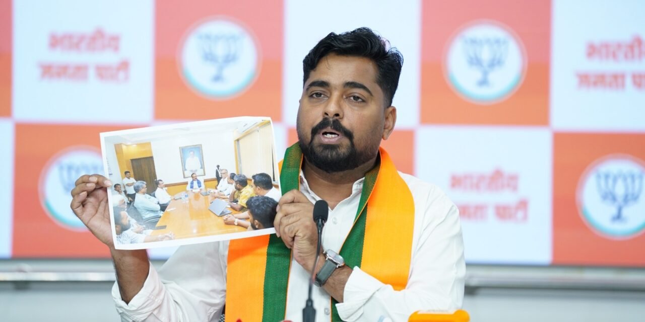 पर्यावरणवाद्यांना पुढे करत राज्यातील प्रकल्पांना विरोध करण्याचा काँग्रेसचा डाव; भाजपा प्रदेश मुख्य प्रवक्ते नवनाथ बन यांनी काँग्रेसच्या कारस्थानाचा पुराव्यासह केला पर्दाफाश