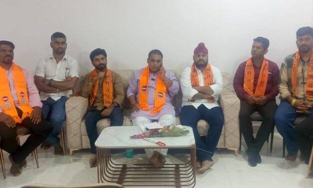 मनसे संघटनात्मक बांधणी व सर्वसामान्यांच्या प्रश्नासाठी काम करणार- जिल्हा अध्यक्ष मनिष पाथरे…