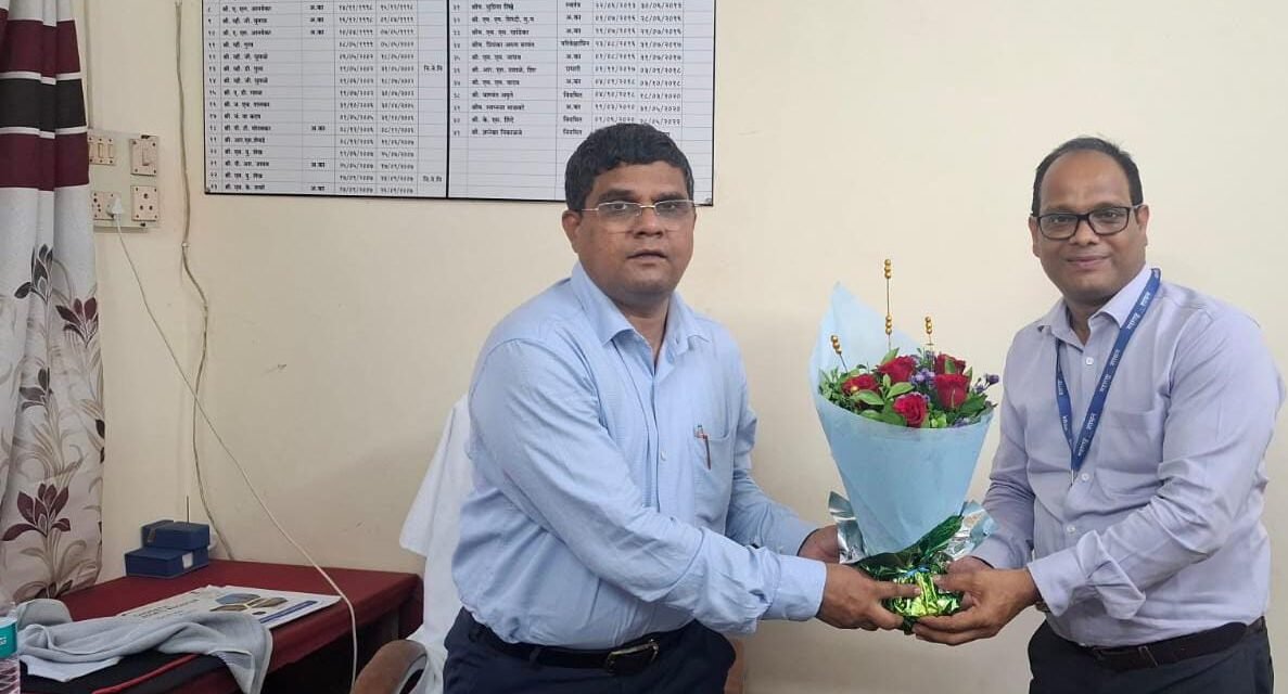 चिपळूण भूमी अभिलेख कार्यालयाला जिल्हा अधीक्षक सचिन इंगळी यांची भेट; प्रलंबित मोजणी प्रकरणे मार्गी लावण्याचे निर्देश…