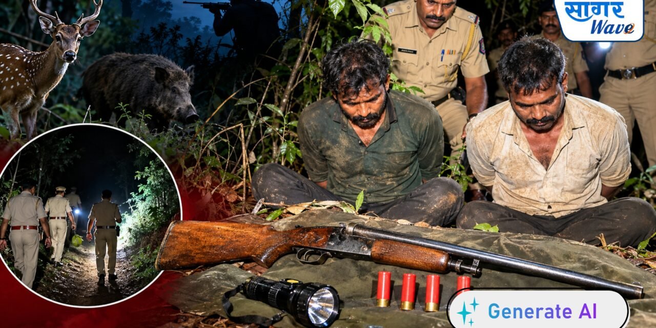 लांजात बेकायदेशीर बंदुकीसह दोघे गजाआड; १० हजारांहून अधिक रुपयांचा मुद्देमाल जप्त…