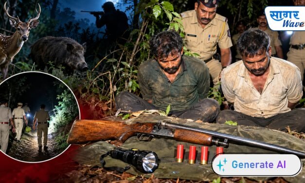 लांजात बेकायदेशीर बंदुकीसह दोघे गजाआड; १० हजारांहून अधिक रुपयांचा मुद्देमाल जप्त…