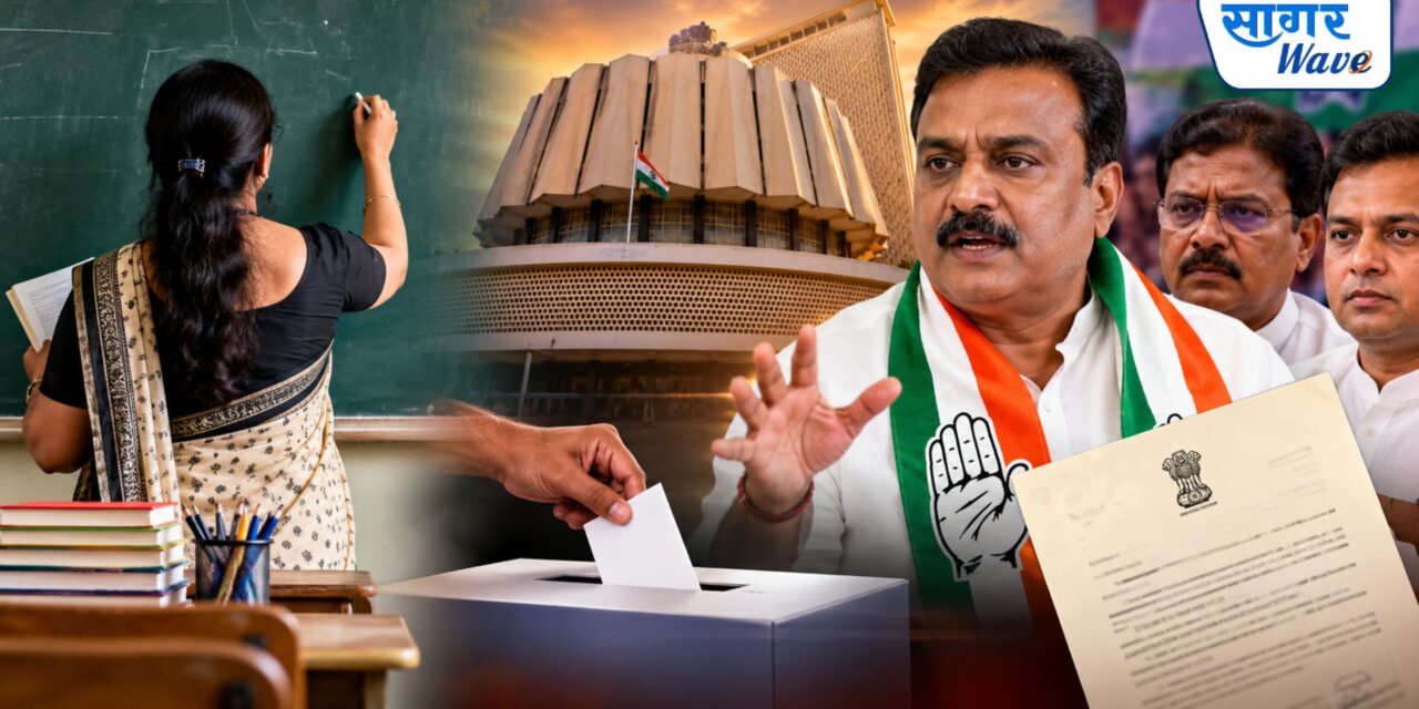 महाराष्ट्र विधान परिषद शिक्षक मतदारसंघाच्या निवडणुकीच्या दिवशी शिक्षकांना सुट्टी जाहीर करा ; महाराष्ट्र प्रदेश काँग्रेस कमिटीची मुख्य निवडणूक अधिकाऱ्यांकडे मागणी