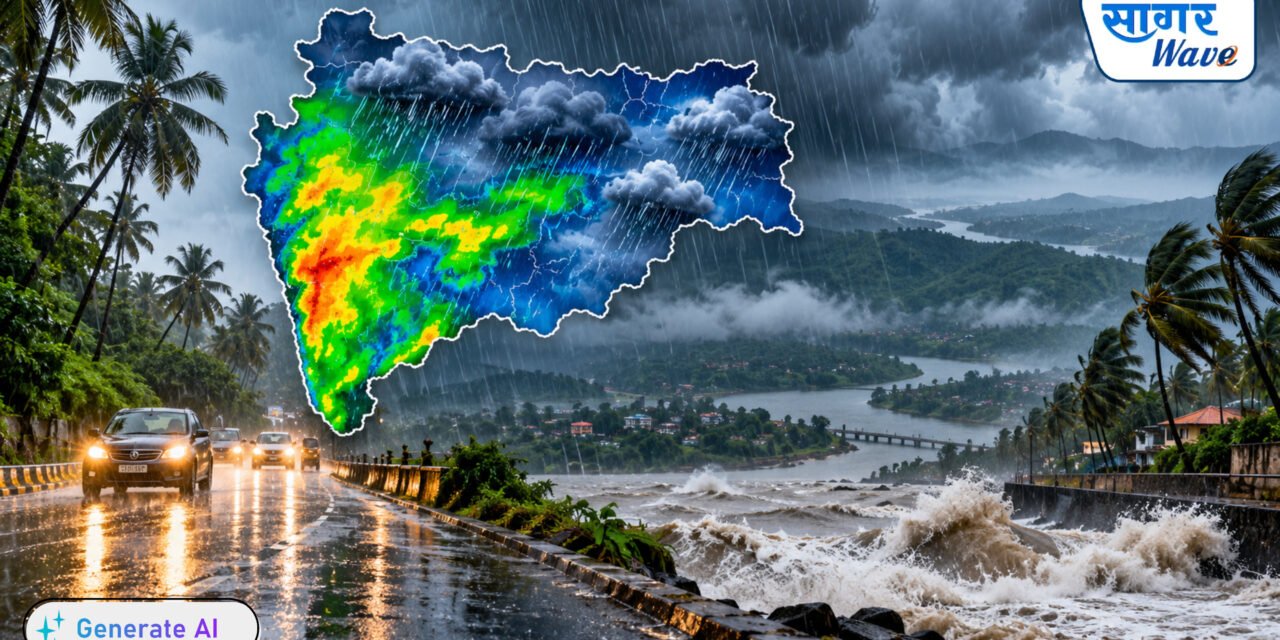 राज्यात ५ दिवस परतीचा पाऊस कोसळणार; हवामान विभागाचा अंदाज…