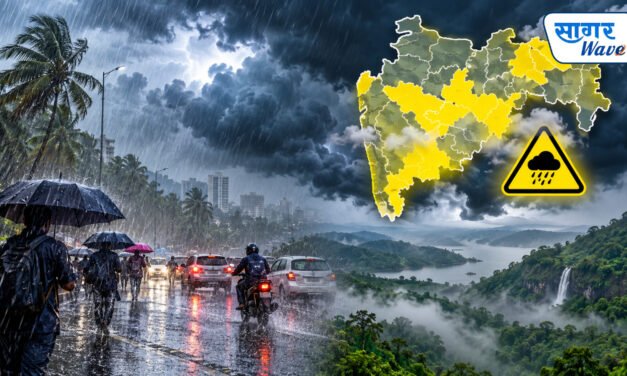 राज्यात पुन्हा पावसाच्या सरी, १२ जिल्ह्यांना यलो अलर्ट